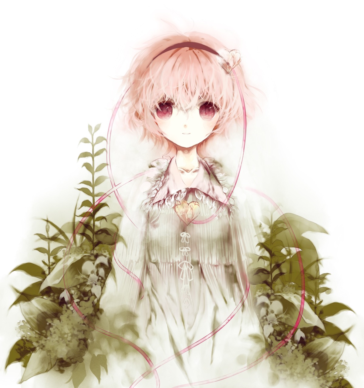 komeiji_satori, ooki_bonta, touhou