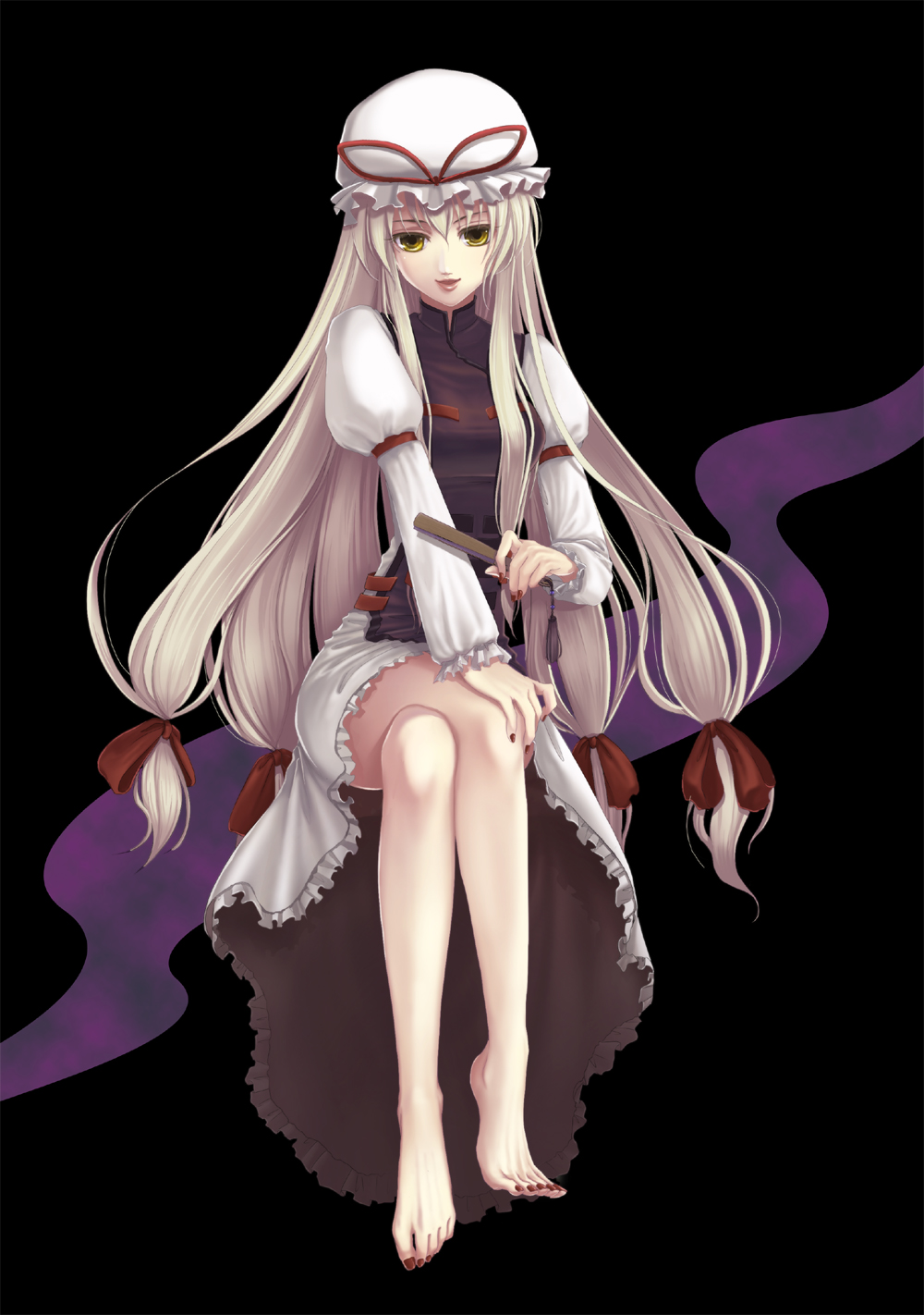 feet, ouka_(artist), touhou, yakumo_yukari