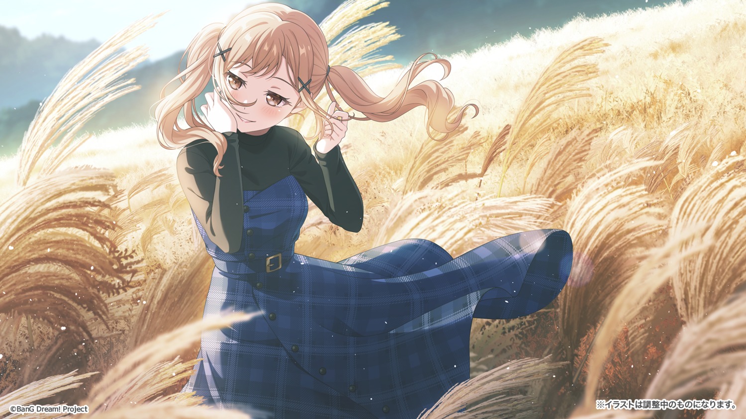 bang_dream!, dress, game_cg, ichigaya_arisa, skirt_lift, tagme