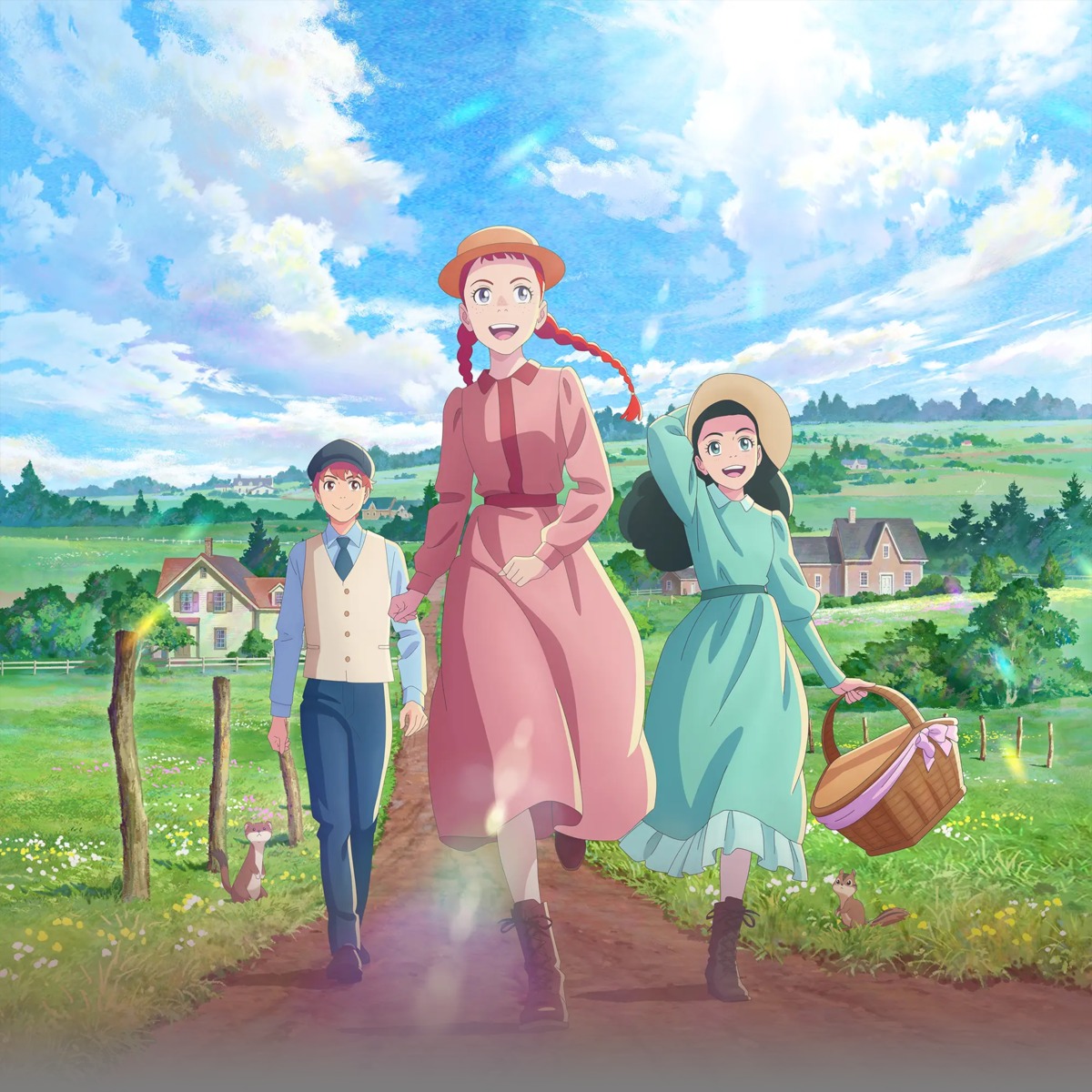anne_of_green_gables, anne_shirley, diana_barry, dress, gilbert_blythe, tagme, transparent_webp