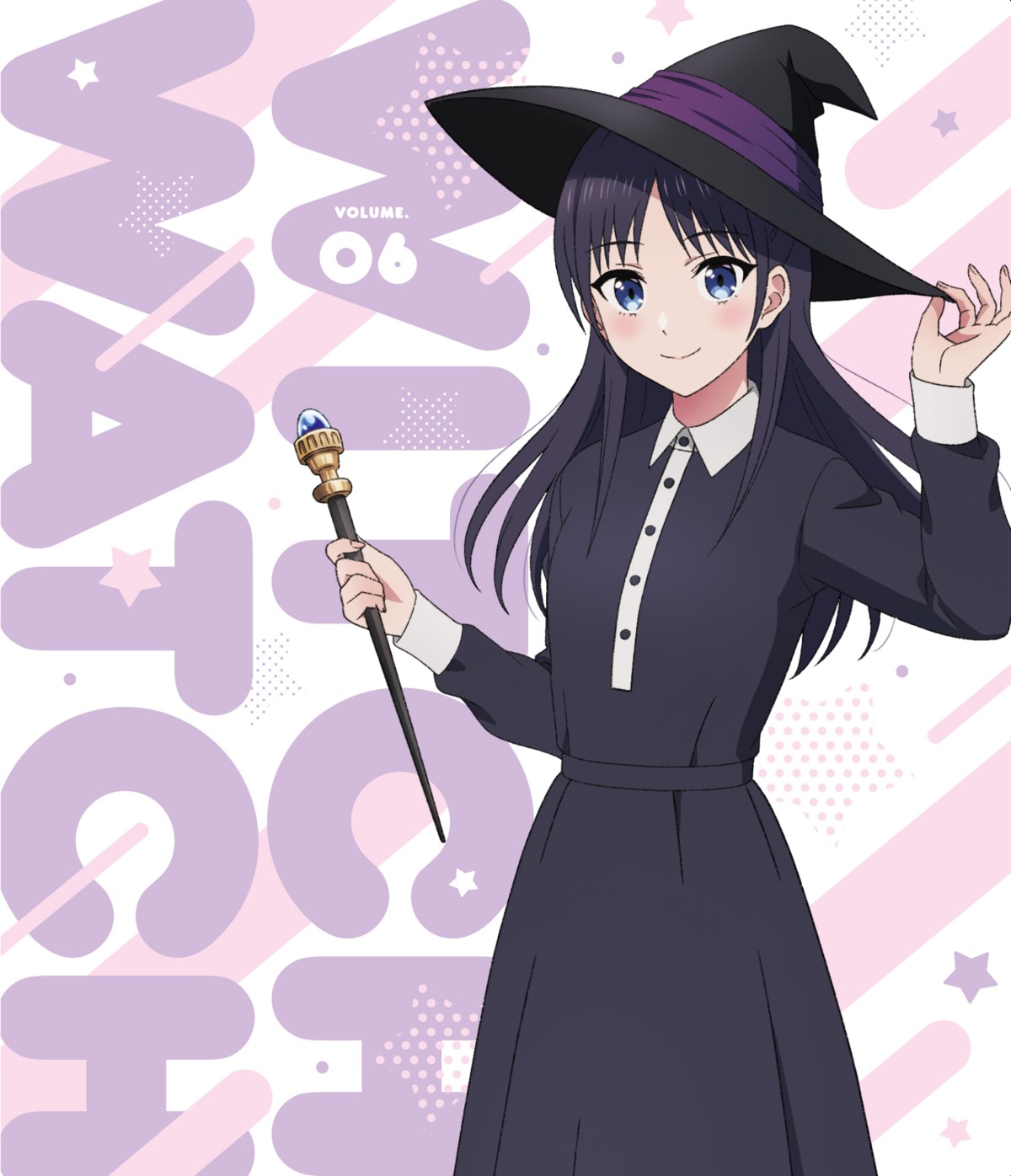disc_cover, dress, miyao_nemu, tagme, weapon, witch, witch_watch