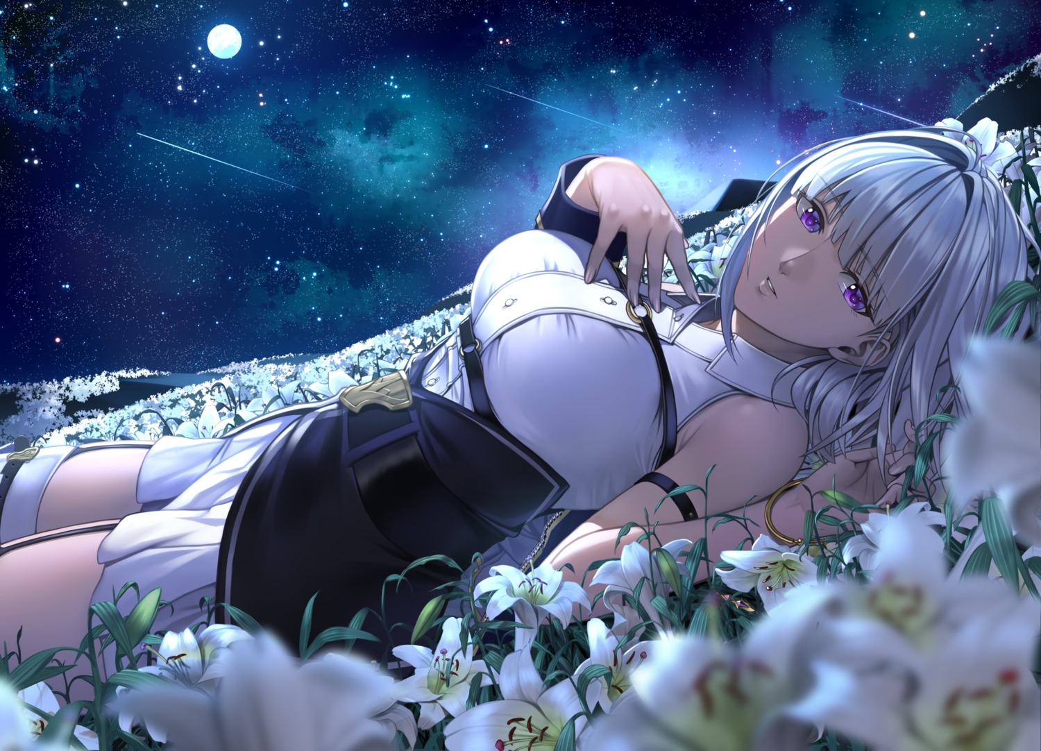 delsaber, garter, stockings, thighhighs, uniform