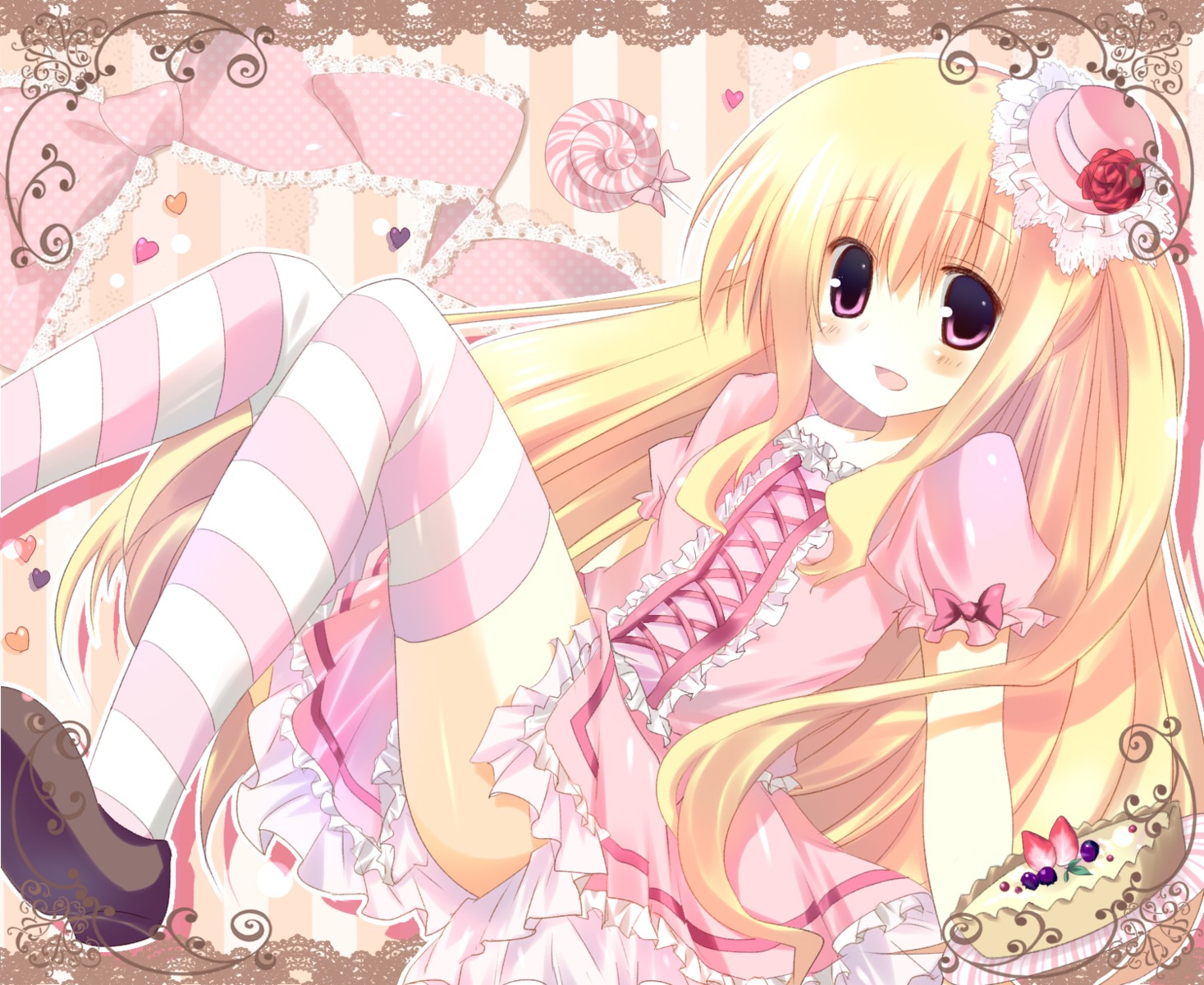 kinoko, lolita_fashion, thighhighs