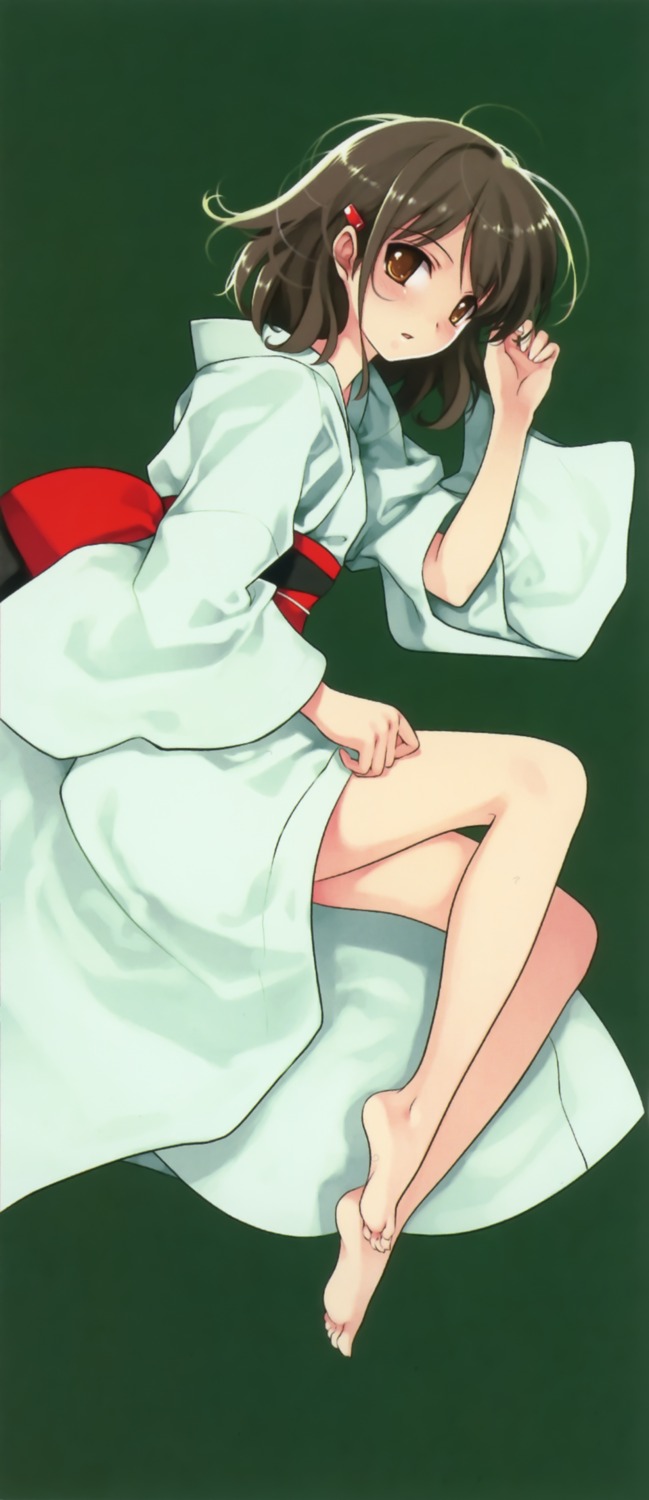 abhar, misaki_kurehito, suiheisen_made_nan_mile?, tsuyazaki_kokage, yukata
