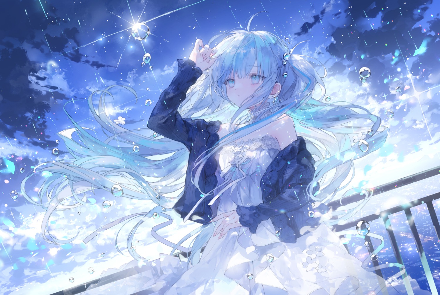 dress, no_bra, onineko