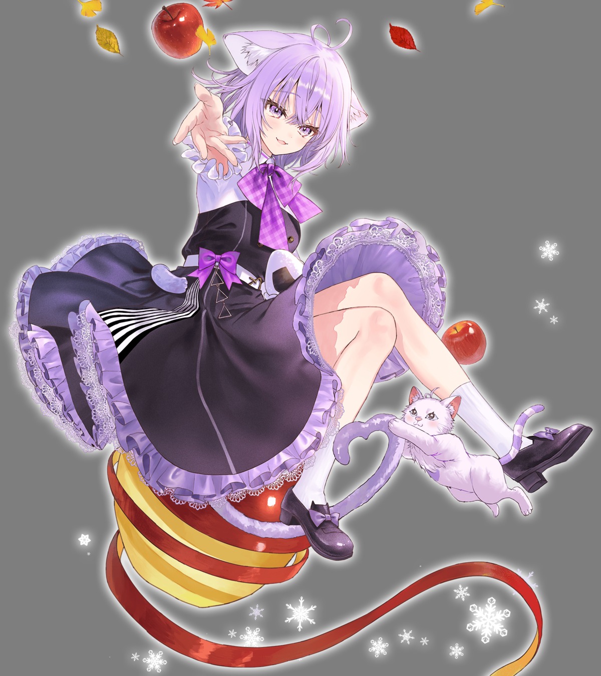 animal_ears, entergram, hanekoto, heels, hololive, hololive_gamers, neko, nekomata_okayu