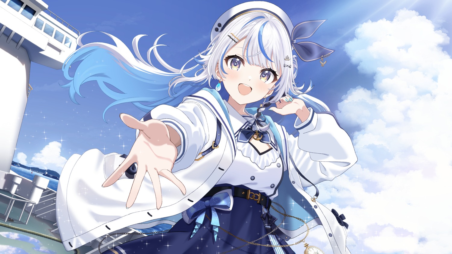 indie_virtual_youtuber, shiokazunoko, shiozora_namiri, uniform