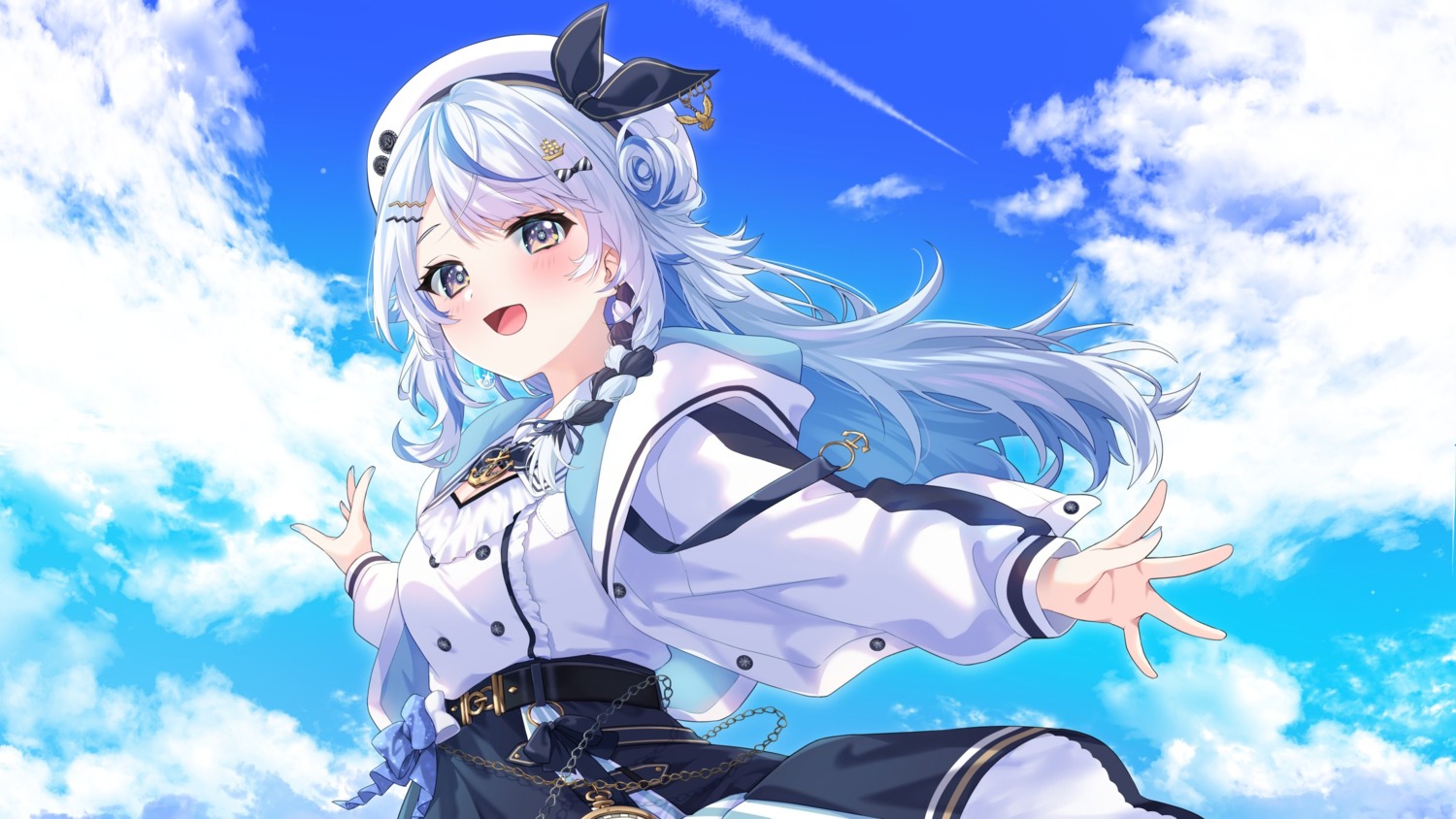 indie_virtual_youtuber, shiozora_namiri, tojo_(natumi1412), uniform