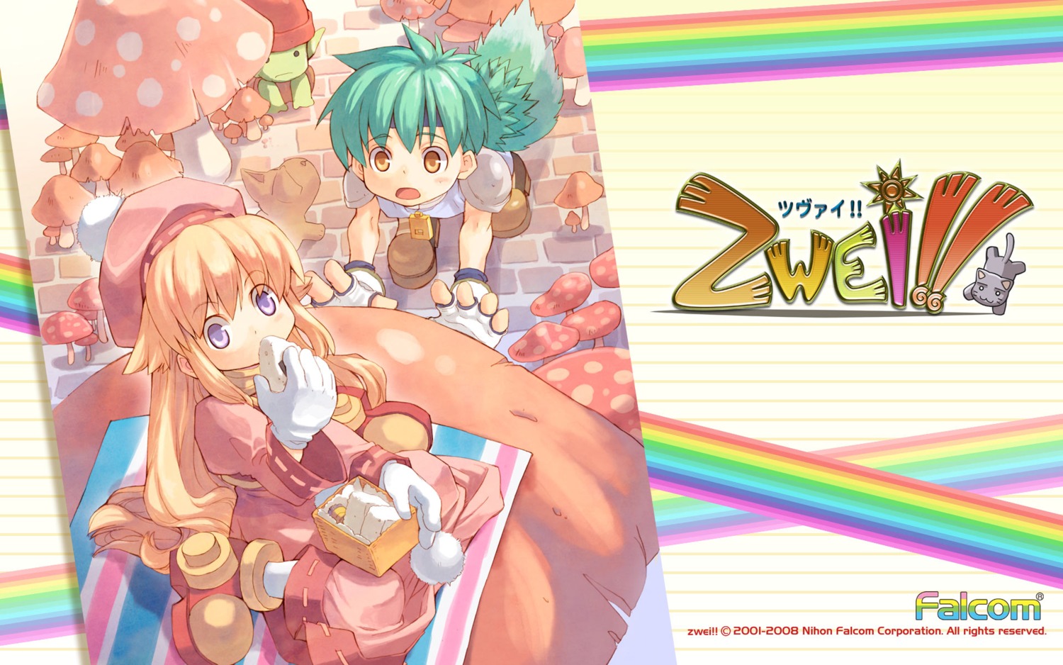 falcom, wallpaper, zwei_(game)