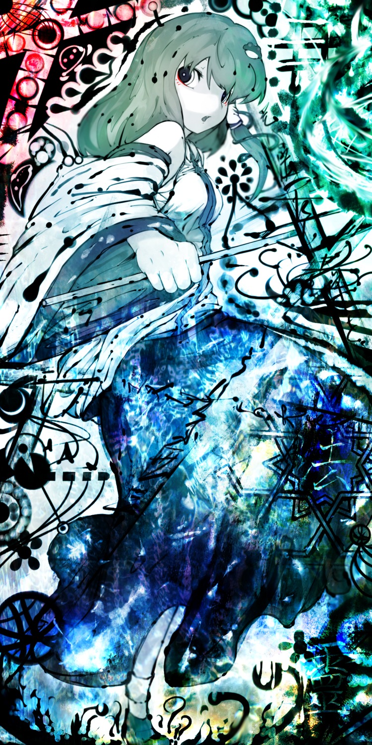 kochiya_sanae, sibanoue, touhou