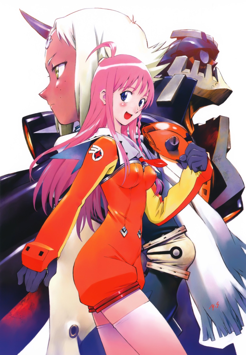 diebuster, lal'c_melk_mark, nono, sadamoto_yoshiyuki, screening