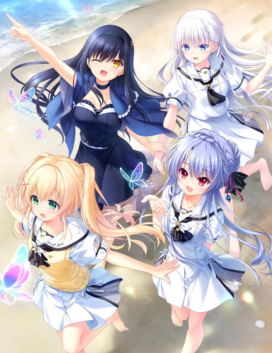 disc_cover, dress, izumi_tsubasu, key, kushima_kamome, na-ga, nagayama_yuunon, naruse_shiroha