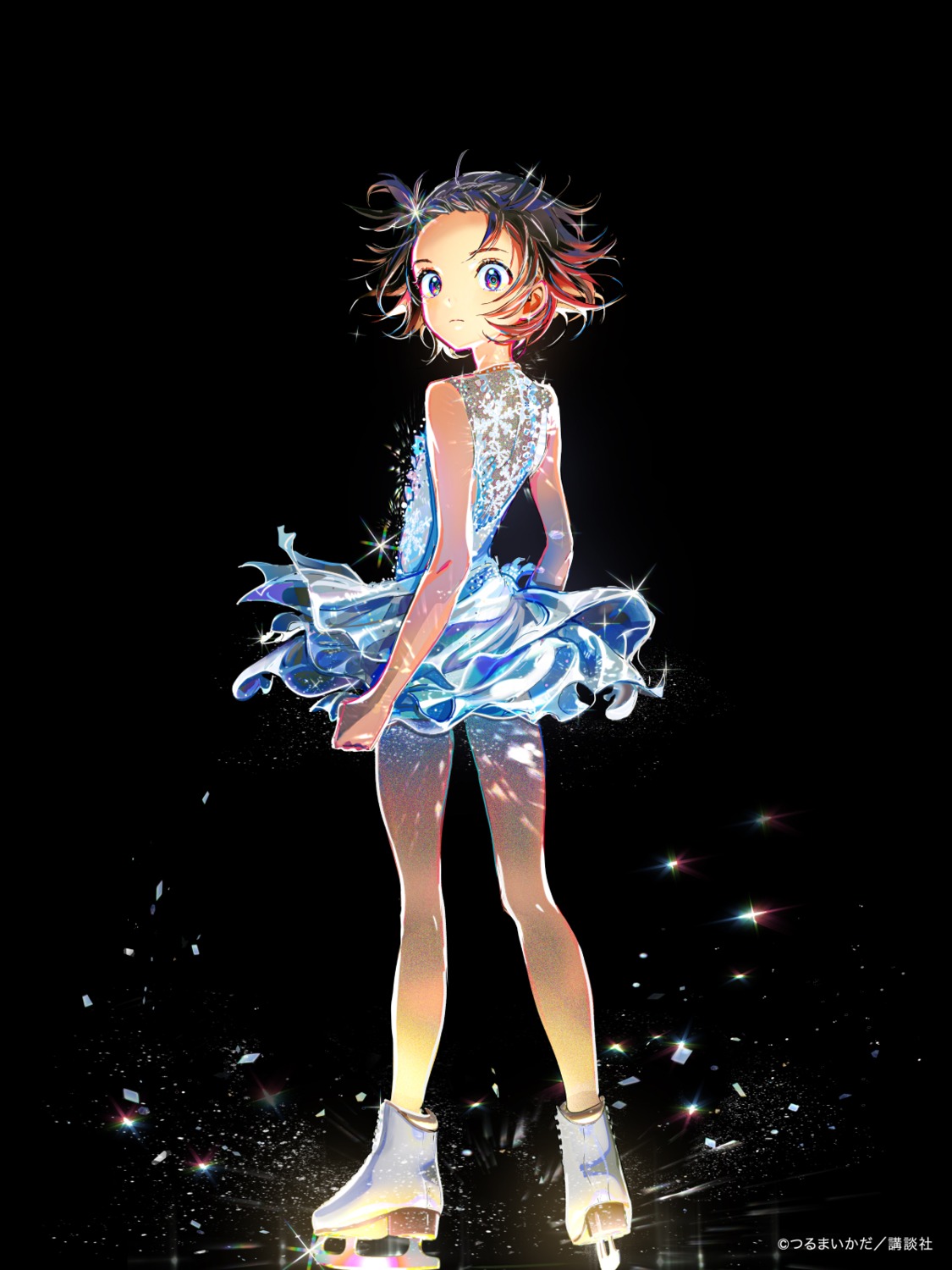 dress, ice_skating, medalist, tsuruma_ikada, yuitsuka_inori