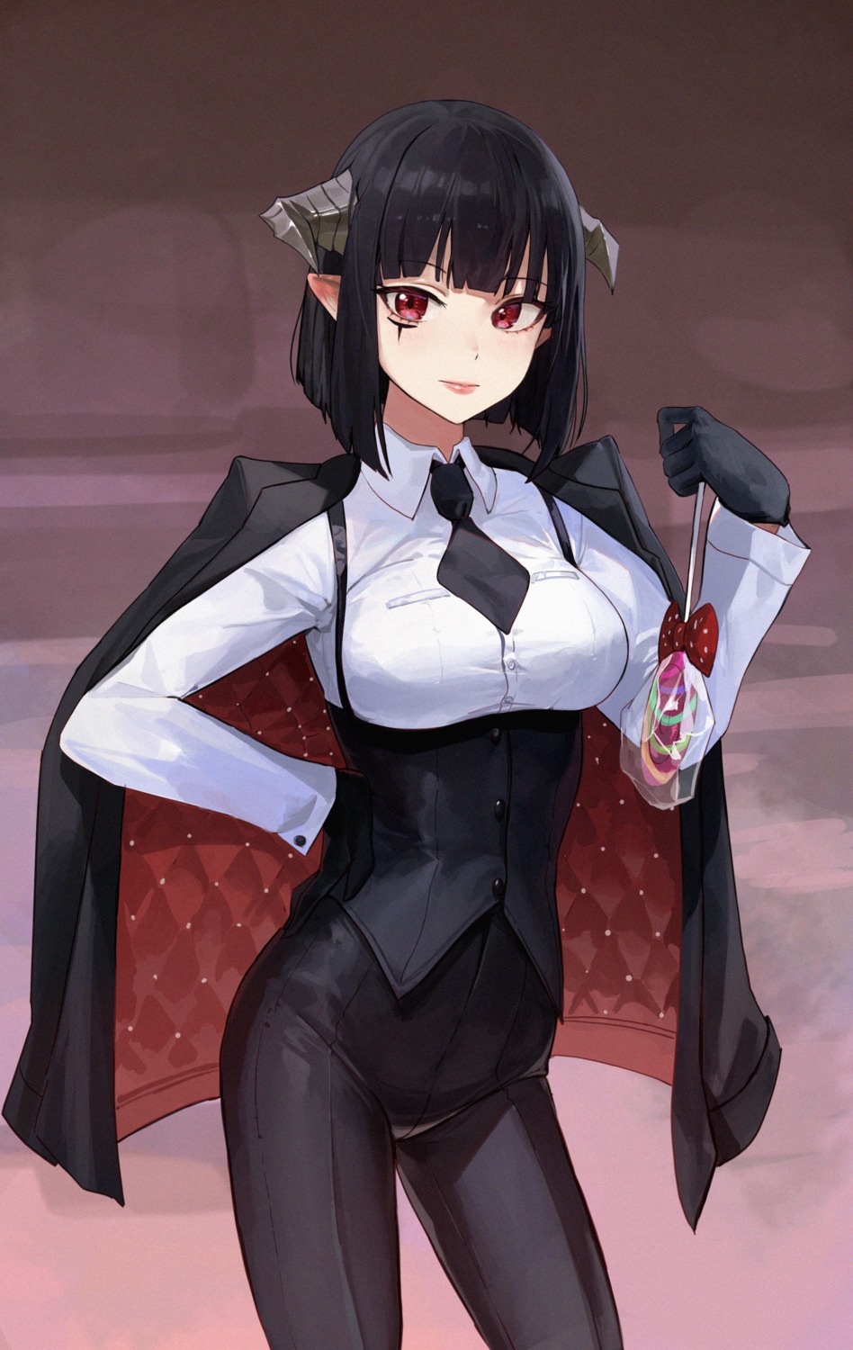 hime-sama_"goumon"_no_jikan_desu, horns, mac_star, pointy_ears, torture_tortura
