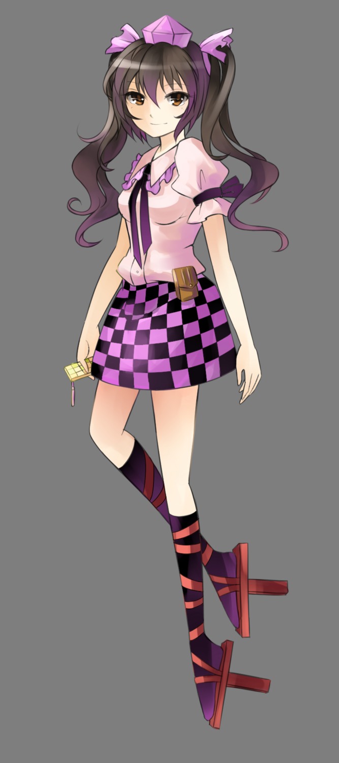 himekaidou_hatate, touhou, transparent_png, vetina