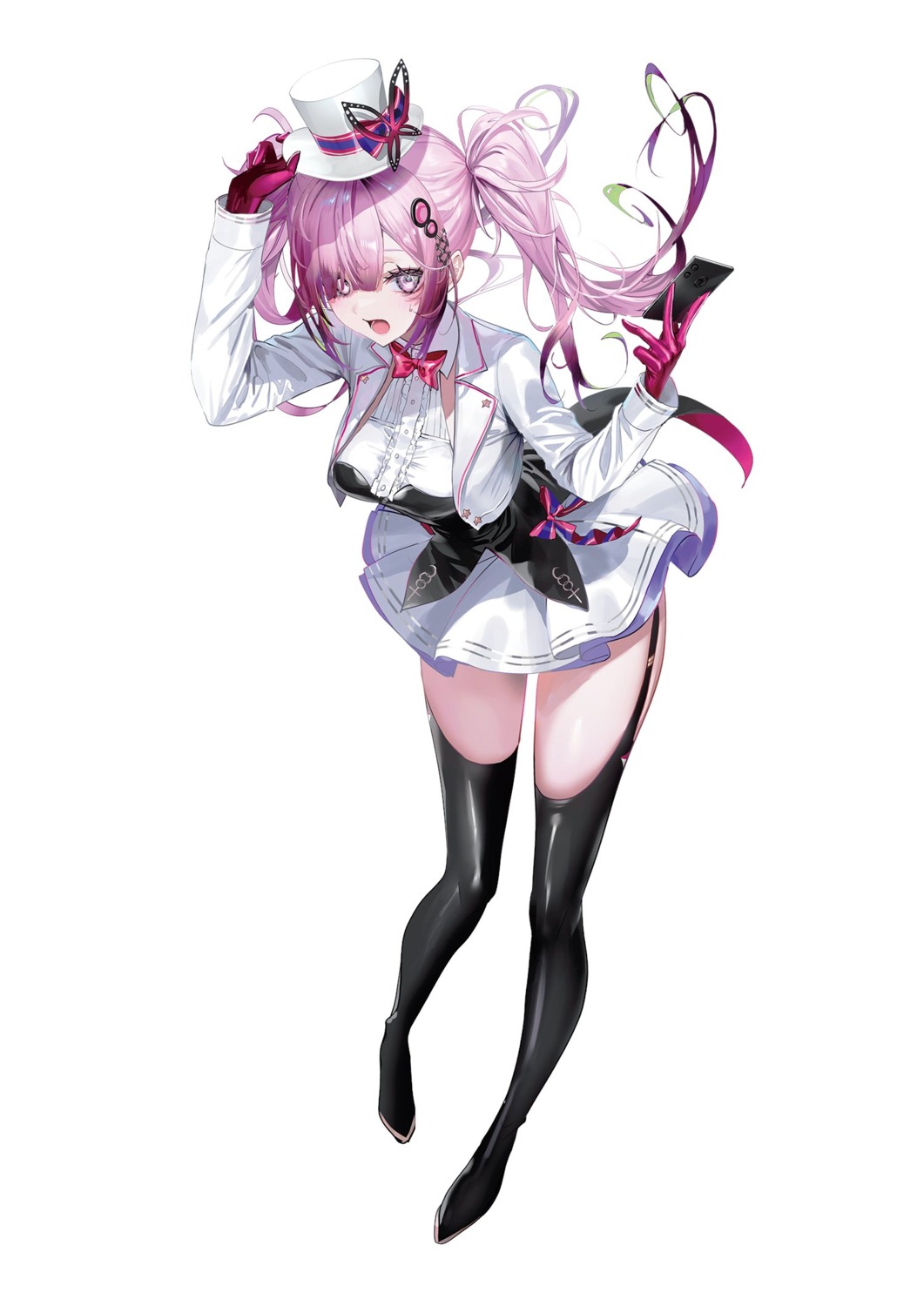 kagura_ayame, nekometaru, shibou_yuugi_de_meshi_wo_kuu., stockings, thighhighs
