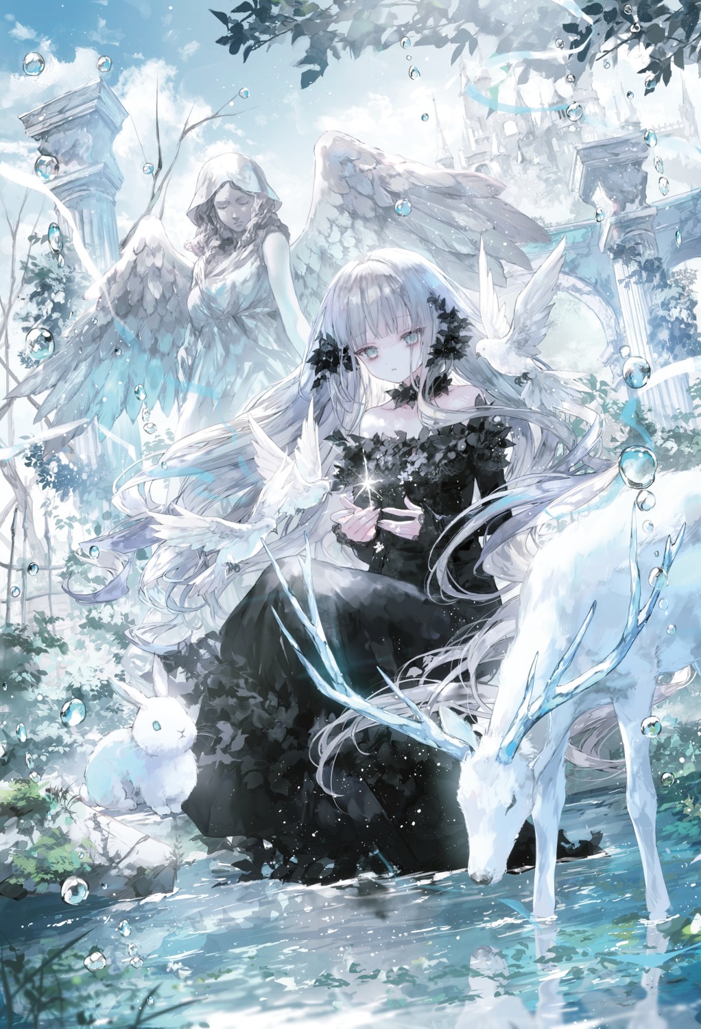 dress, emori_miku_project, lolita_fashion, no_bra, onineko