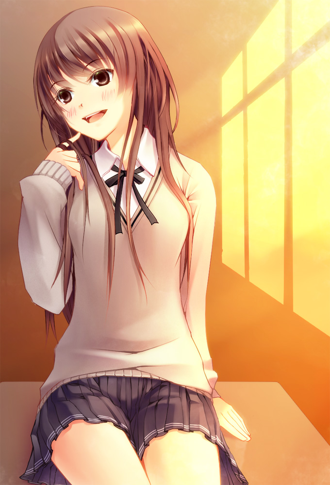 amagami, kamizaki_risa, seifuku, yoshino_ryou