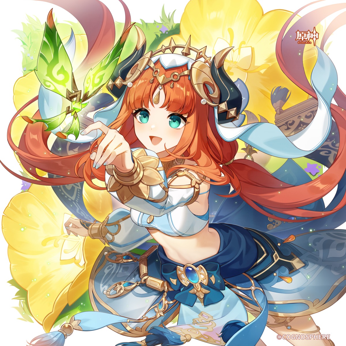 garter, genshin_impact, horns, nilou, tagme