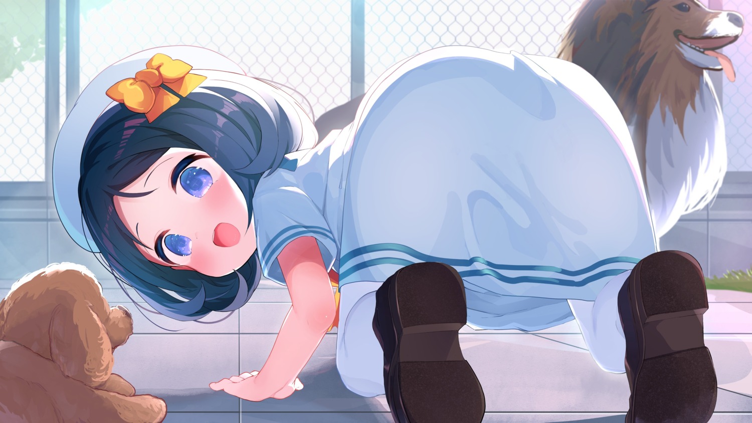 seifuku, thighhighs, yinpa_(wanone500511)