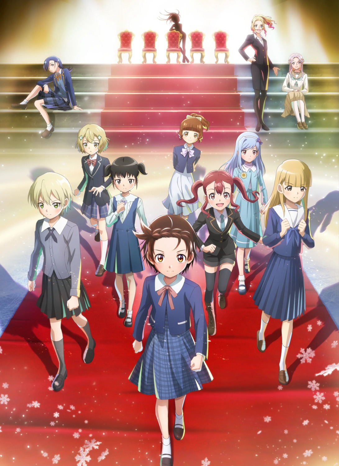 anaguma_sakina, business_suit, kamisaki_hikaru, kojou_riina, kurione_marika, medalist, niwatori_sana, okazaki_iruka