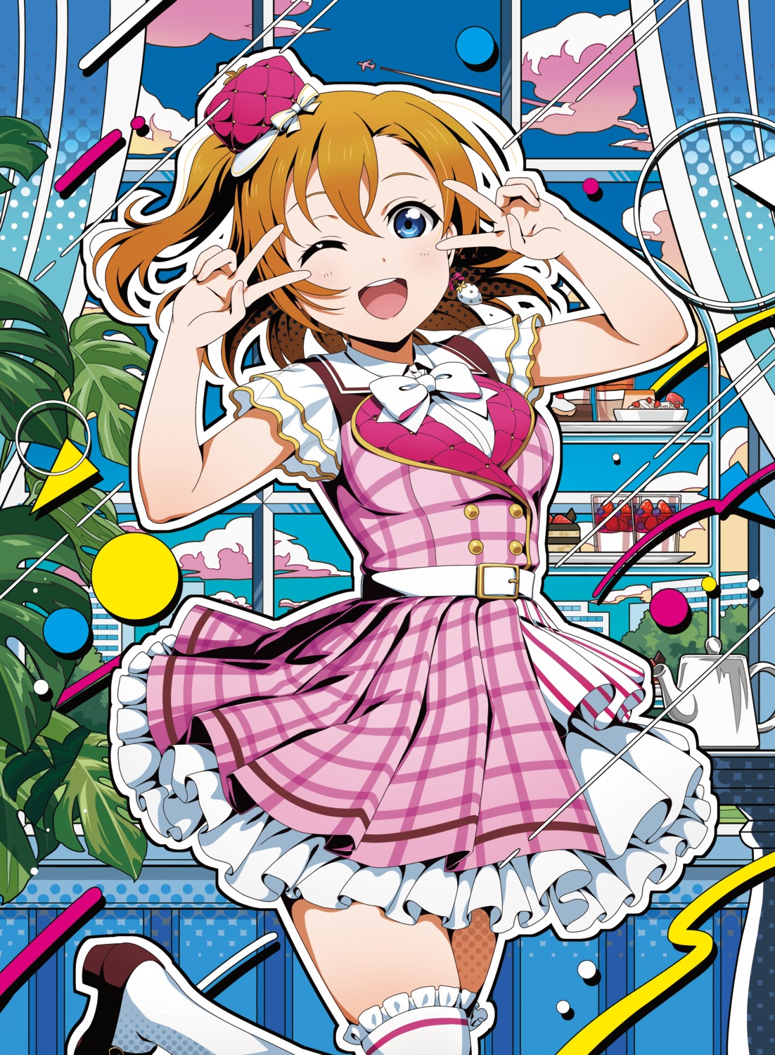 heels, kousaka_honoka, love_live!, love_live!_(series), tagme, thighhighs, uniform