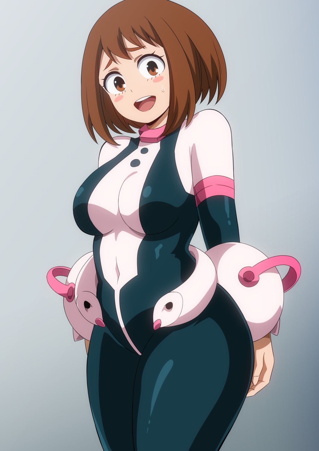 bodysuit, boku_no_hero_academia, harahera, uraraka_ochako