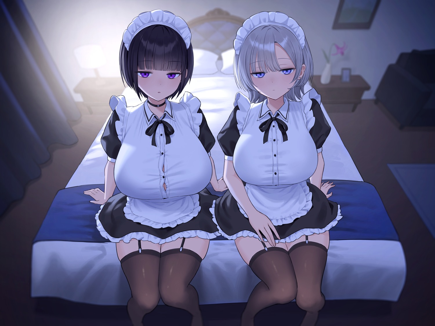 jfjf, maid, see_you., stockings, thighhighs