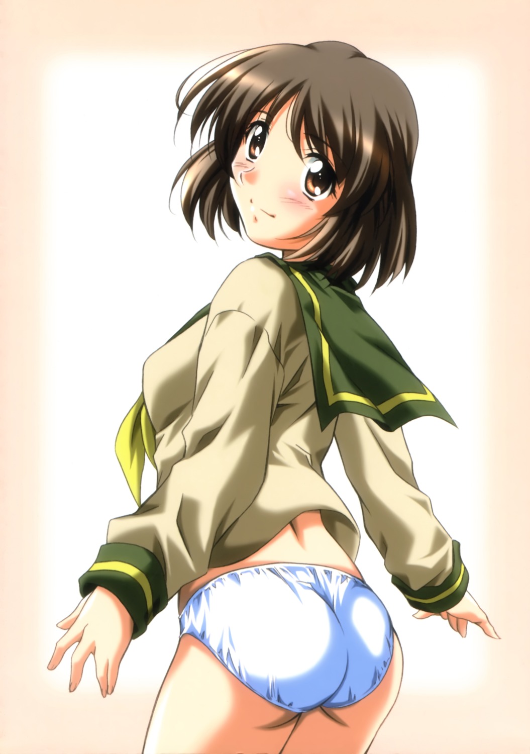 ass, herikawa_koishi, onegai_teacher, pantsu, yamane_masahiro