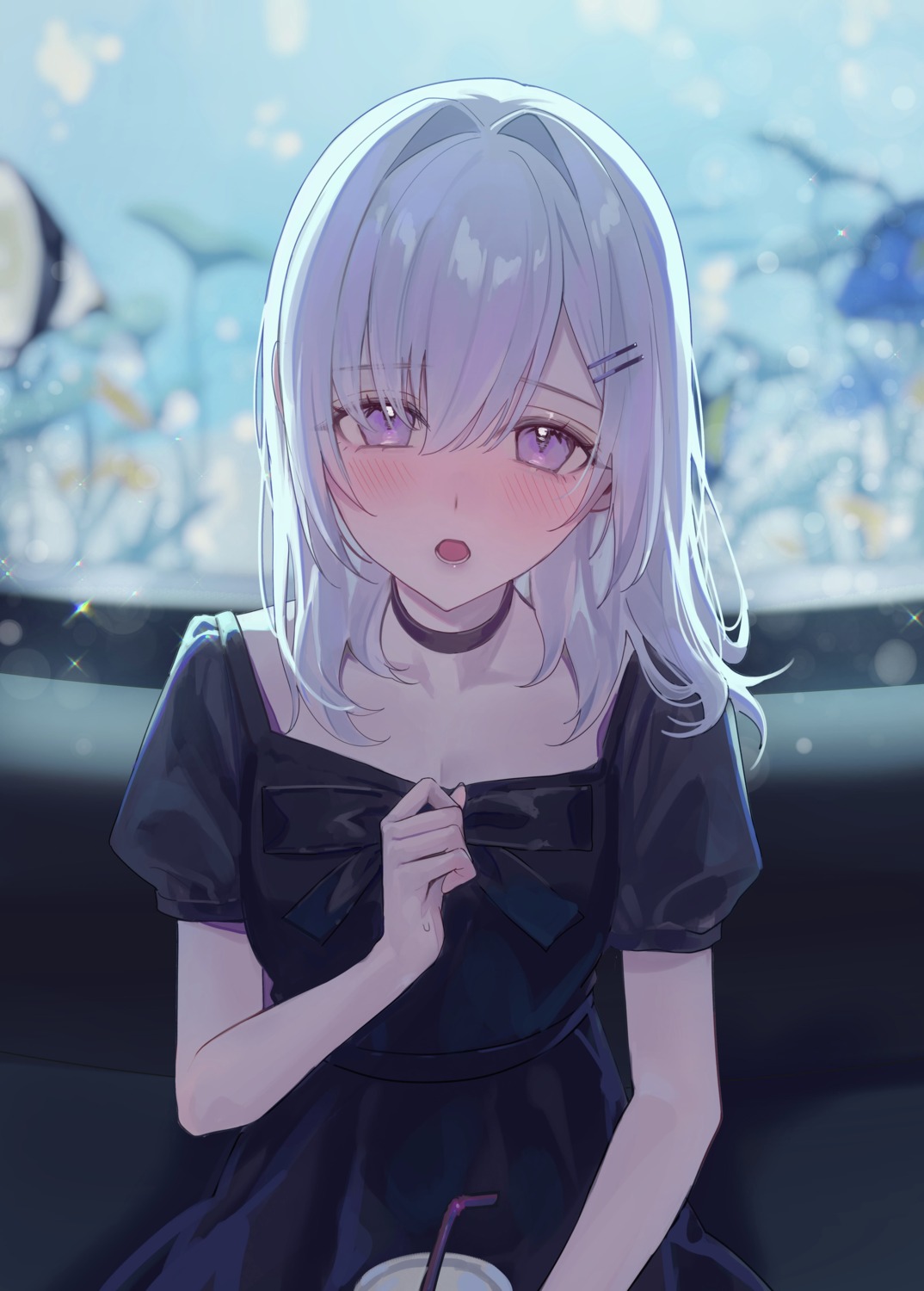 dress, kohinata_rin, magako, nazeka_s-kyuu_bijo-tachi_no_wadai_ni_ore_ga_agaru_ken, no_bra