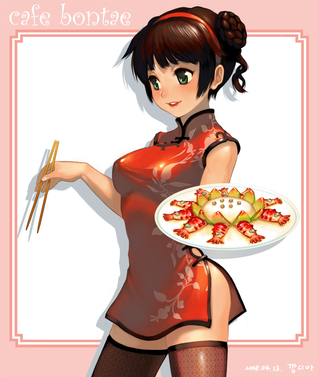 chinadress, kamdia, thighhighs