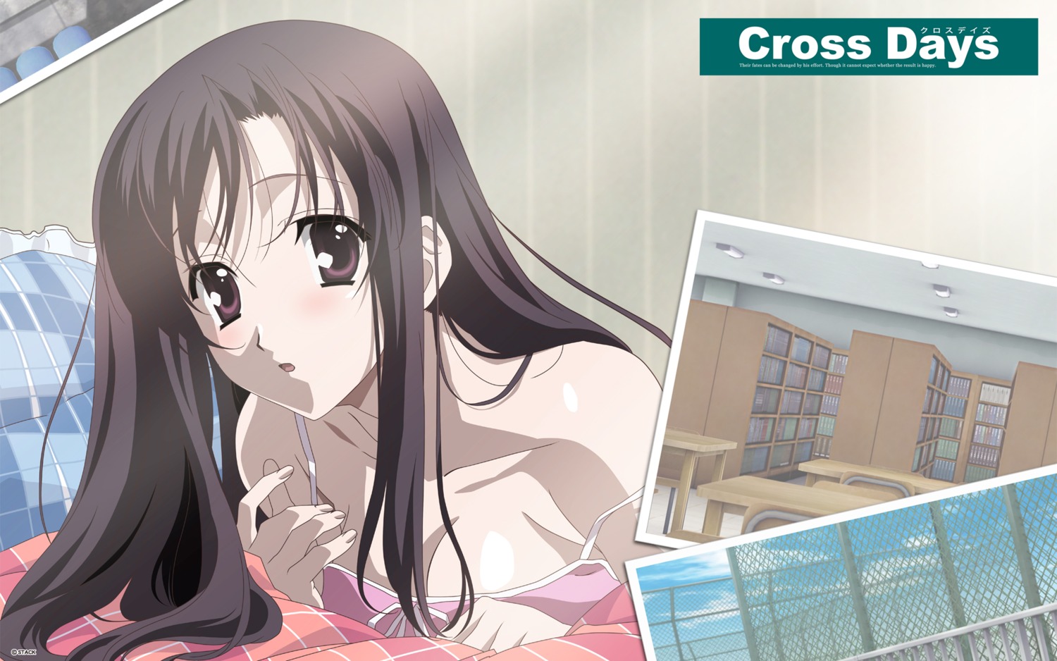 cleavage, cross_days, gotou_junji, katsura_kotonoha, no_bra, overflow, school_days, wallpaper