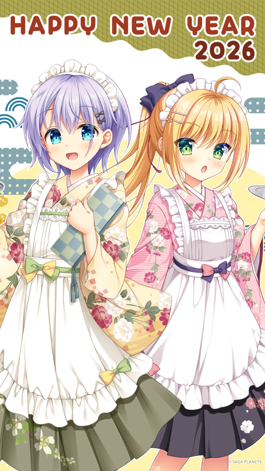 ambitious_mission, charlotte_di_curvehorn_yeatz, hanesaki_seika, hontani_kanae, kobayashi_tsubame, maid, saga_planets, trap