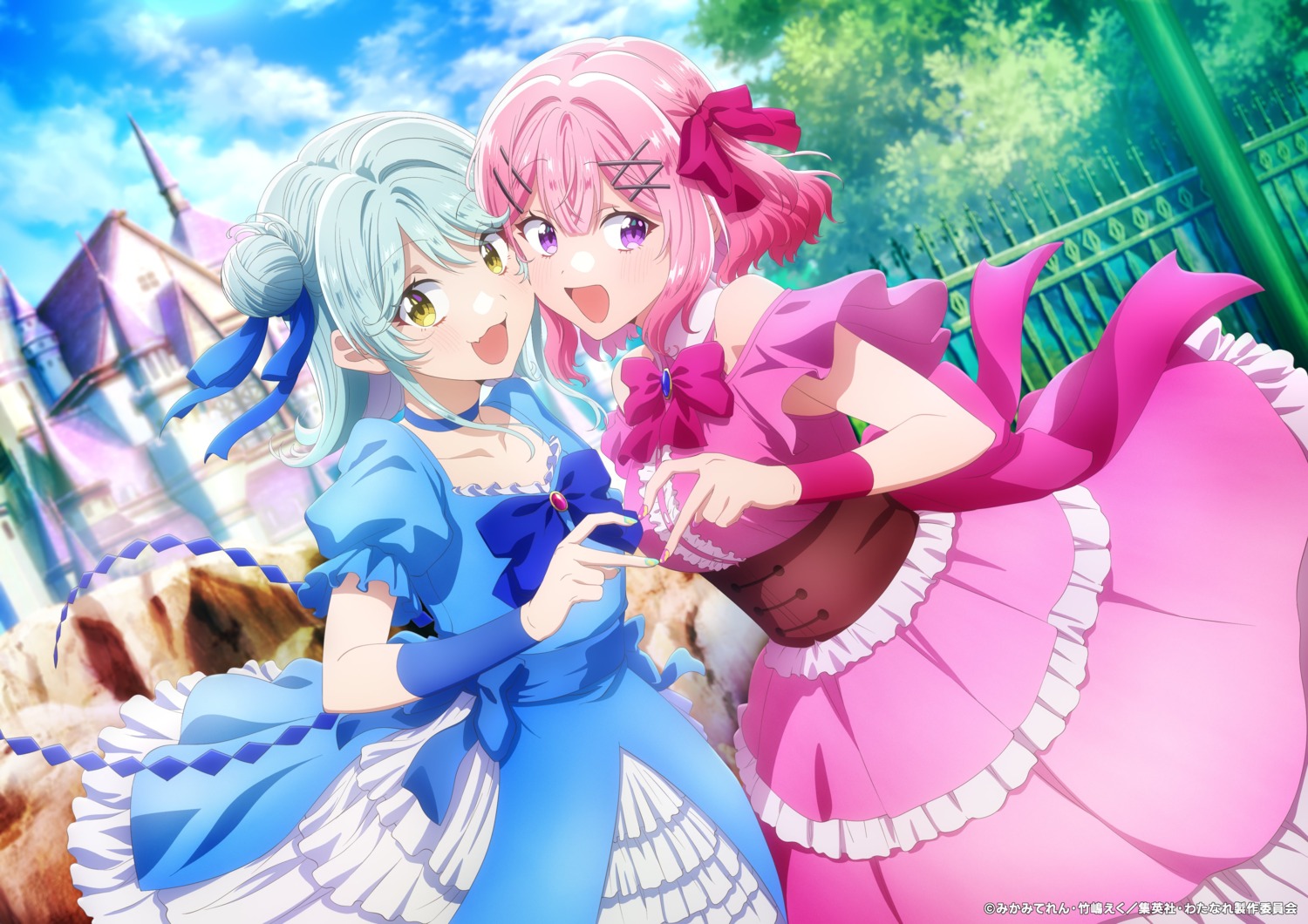 amaori_renako, dress, ishii_hisao, koyanagi_kaho, watashi_ga_koibito_ni_nareru_wake_nai_jan_muri_muri!_(※muri_ja_nakatta!?), yuri