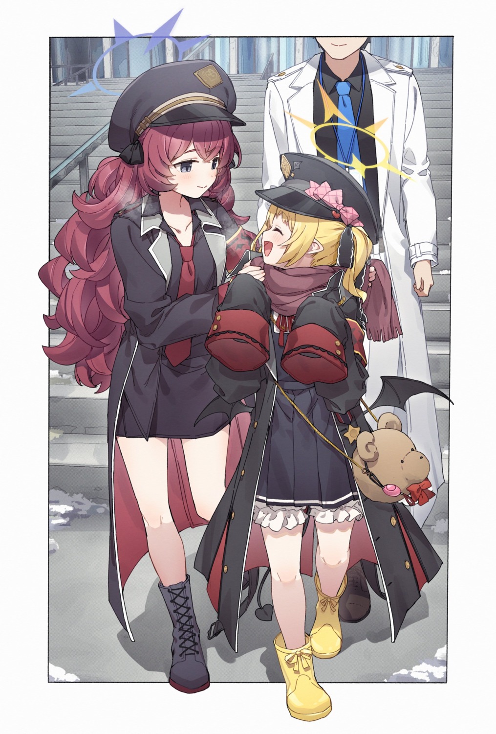 bloomers, blue_archive, devil, halo, kusaka_shi, natsume_iroha, pointy_ears, tail