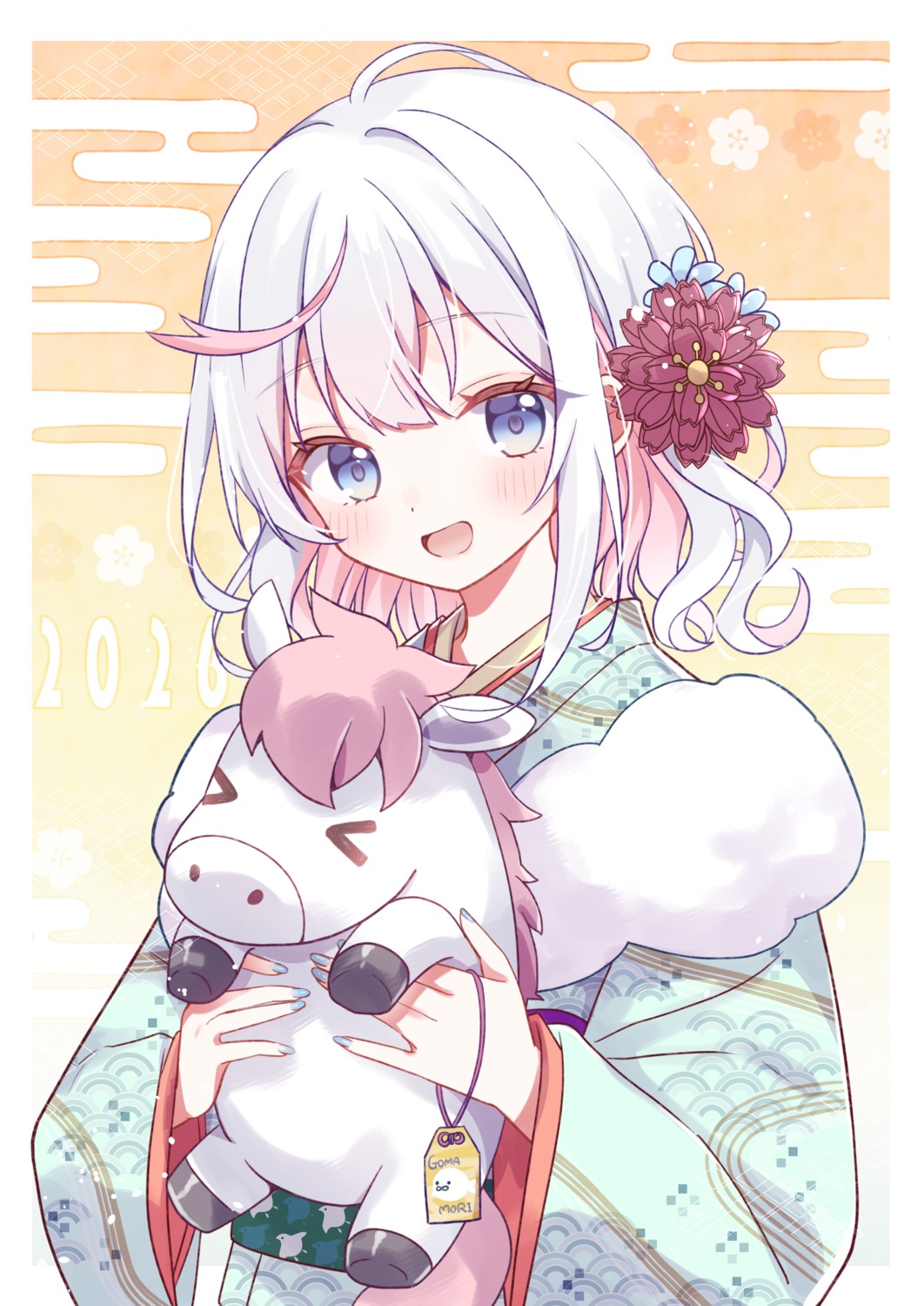 gomano_rio, gomano_rio_(vtuber), kimono