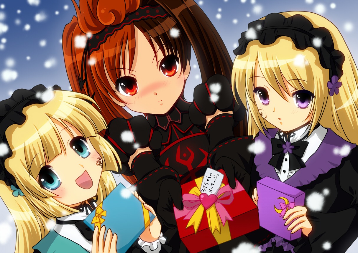dress, fubuki_hare, hortense, layla_(sound_horizon), sound_horizon, violette