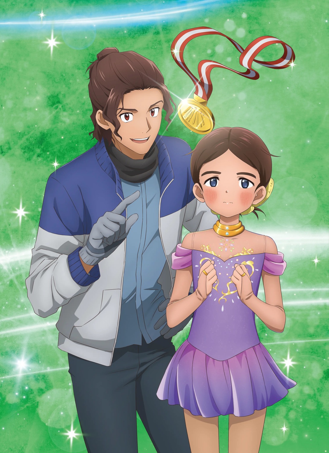 dress, jakuzure_yuudai, medalist, see_through, tagme, yamato_ema