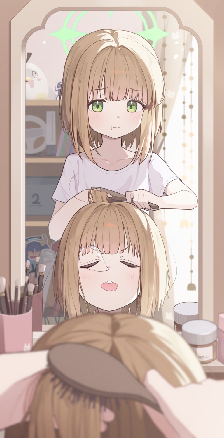 blue_archive, halo, saiba_midori, saiba_momoi, toki_kimagure