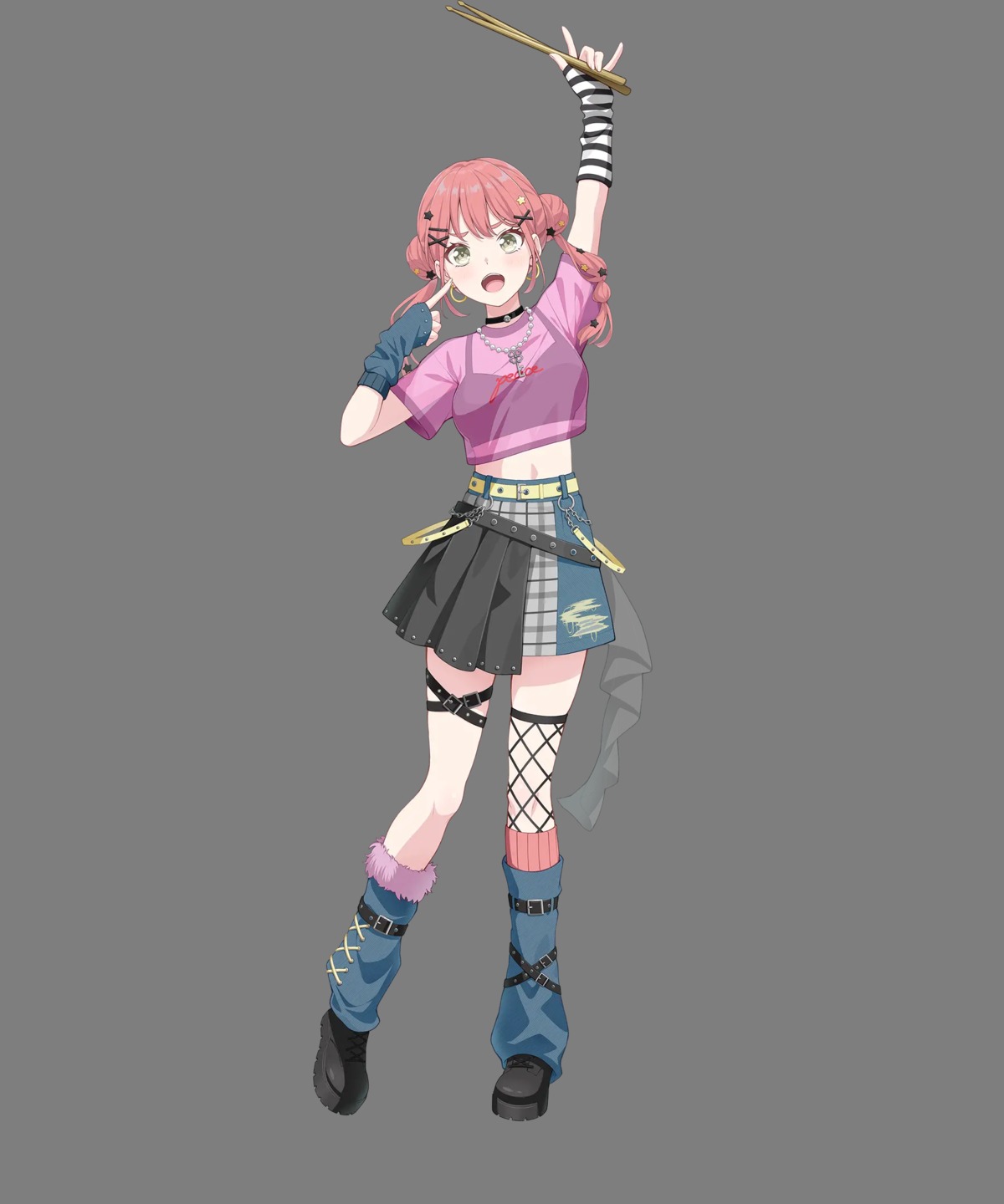 bang_dream!, fishnets, garter, see_through, tagme, thighhighs, torn_clothes, transparent_webp, umezato_chieri, uniform