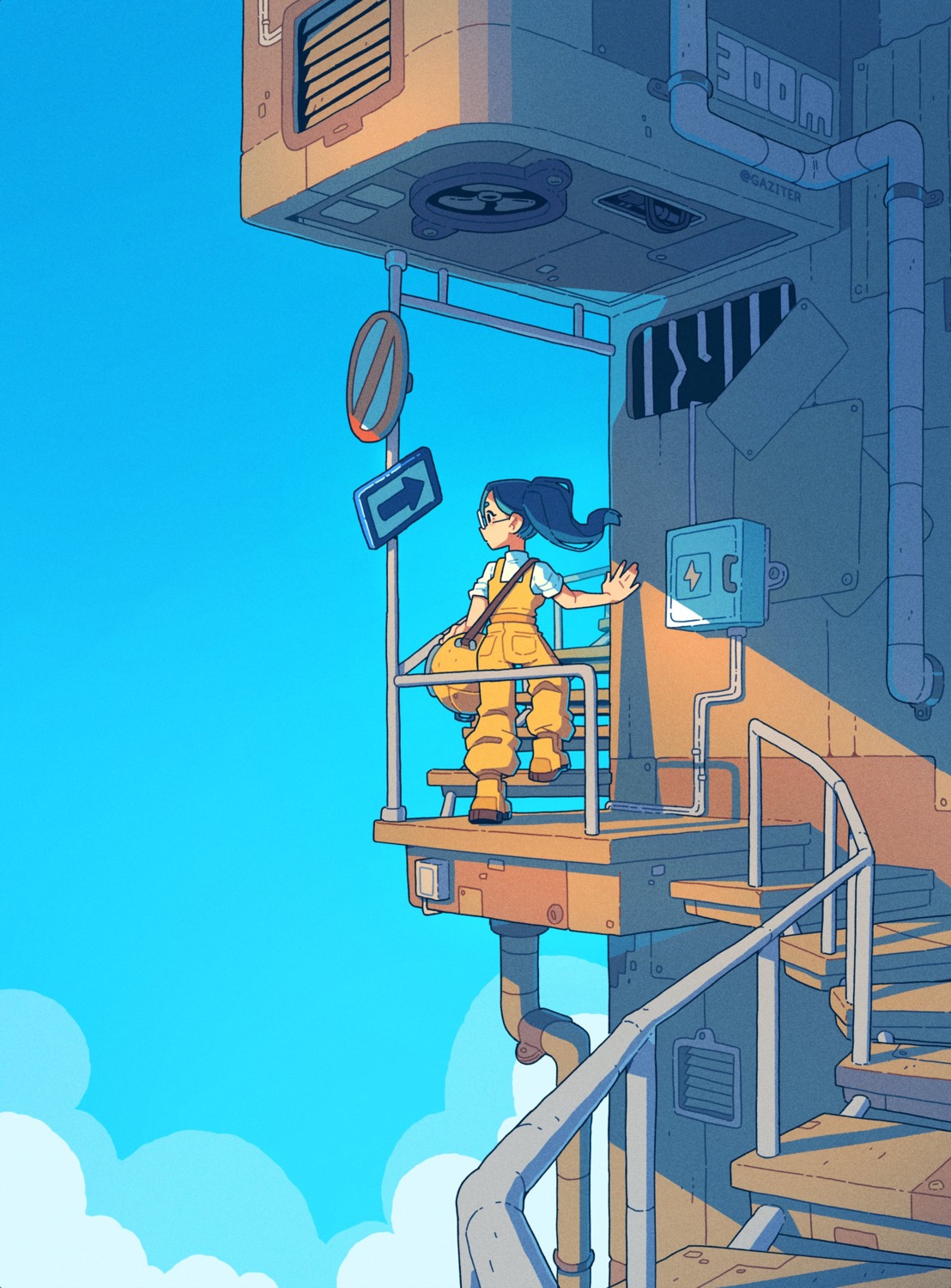 gaziter, megane, overalls