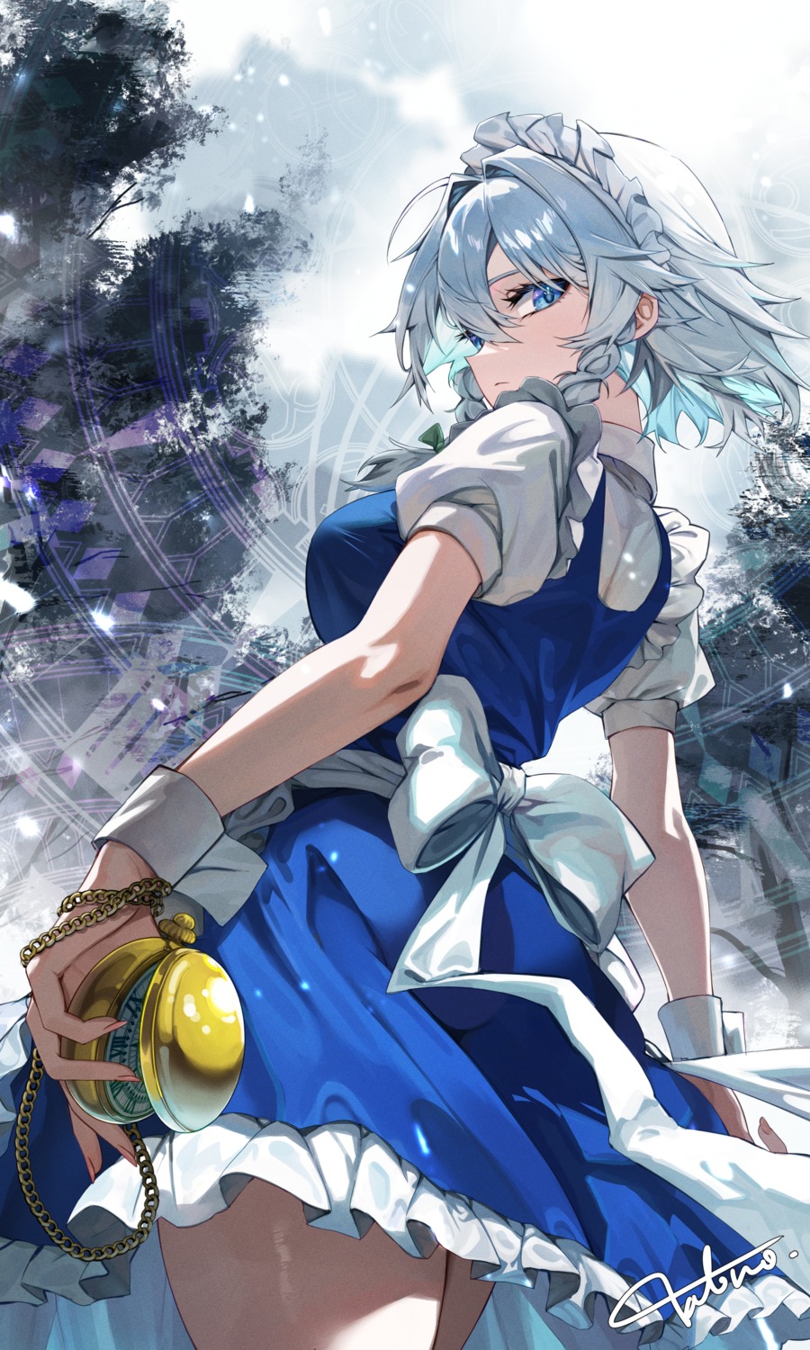 izayoi_sakuya, maid, tadano1129, touhou