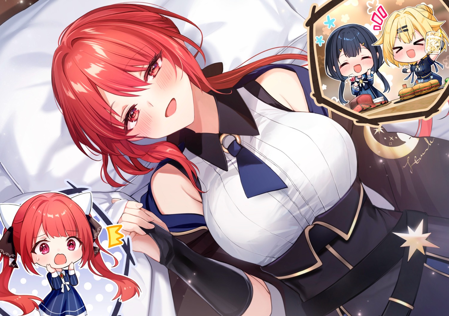 chibi, dress, selma_claudel, sophia_claudel, uniform, yonezou, yuusha_party_wo_oidasareta_kiyou_bimbou