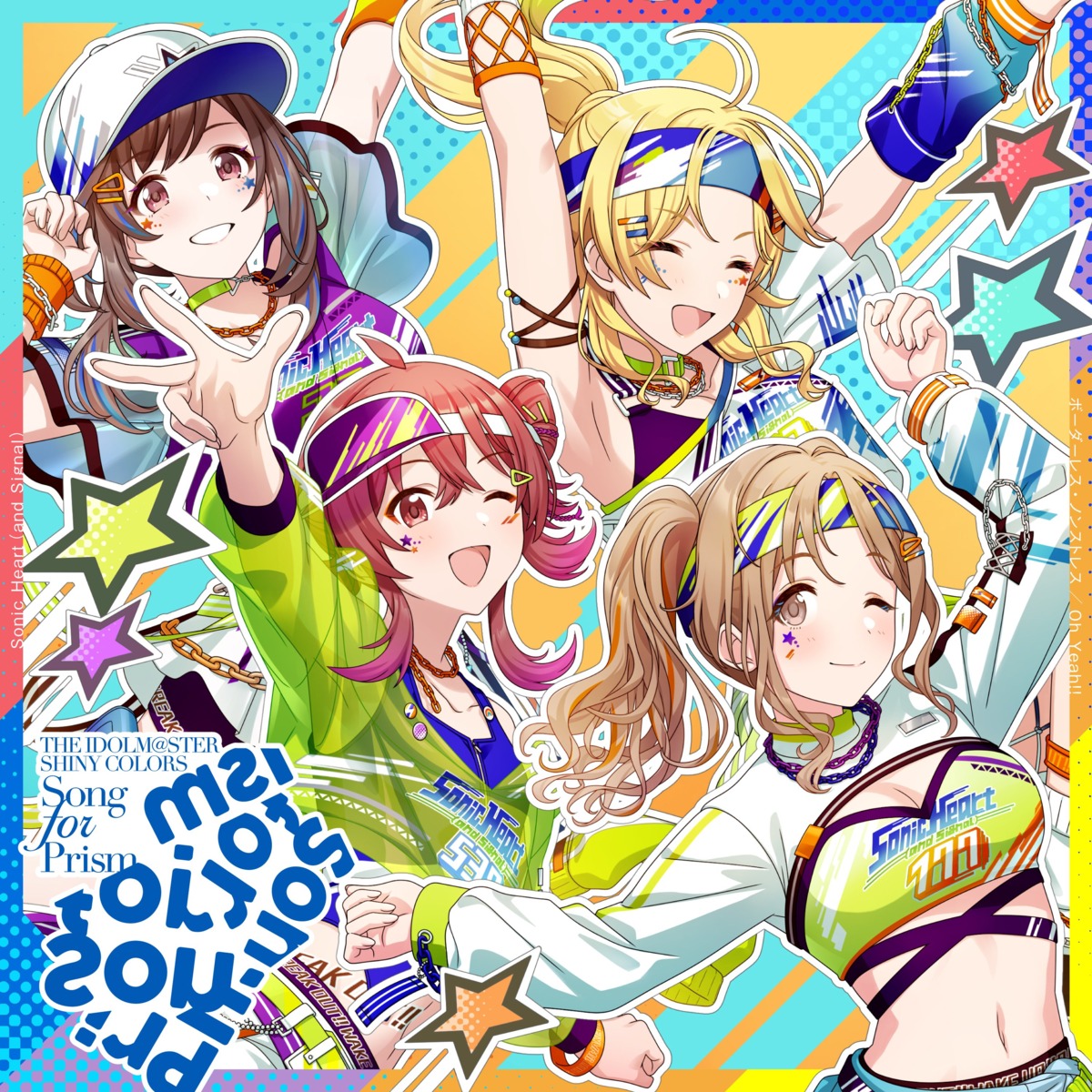 cleavage, disc_cover, hachimiya_meguru, ichikawa_hinana, im@ssc_kaihatsu_team, komiya_kaho, see_through, tattoo