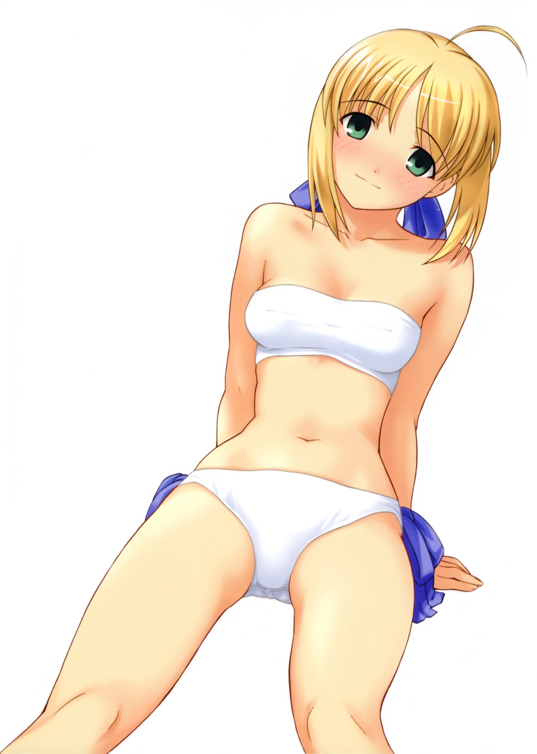 artoria_pendragon_(fate), bikini, detexted, fate/stay_night, kokuten_kazuma, swimsuits, tim_tim_machine