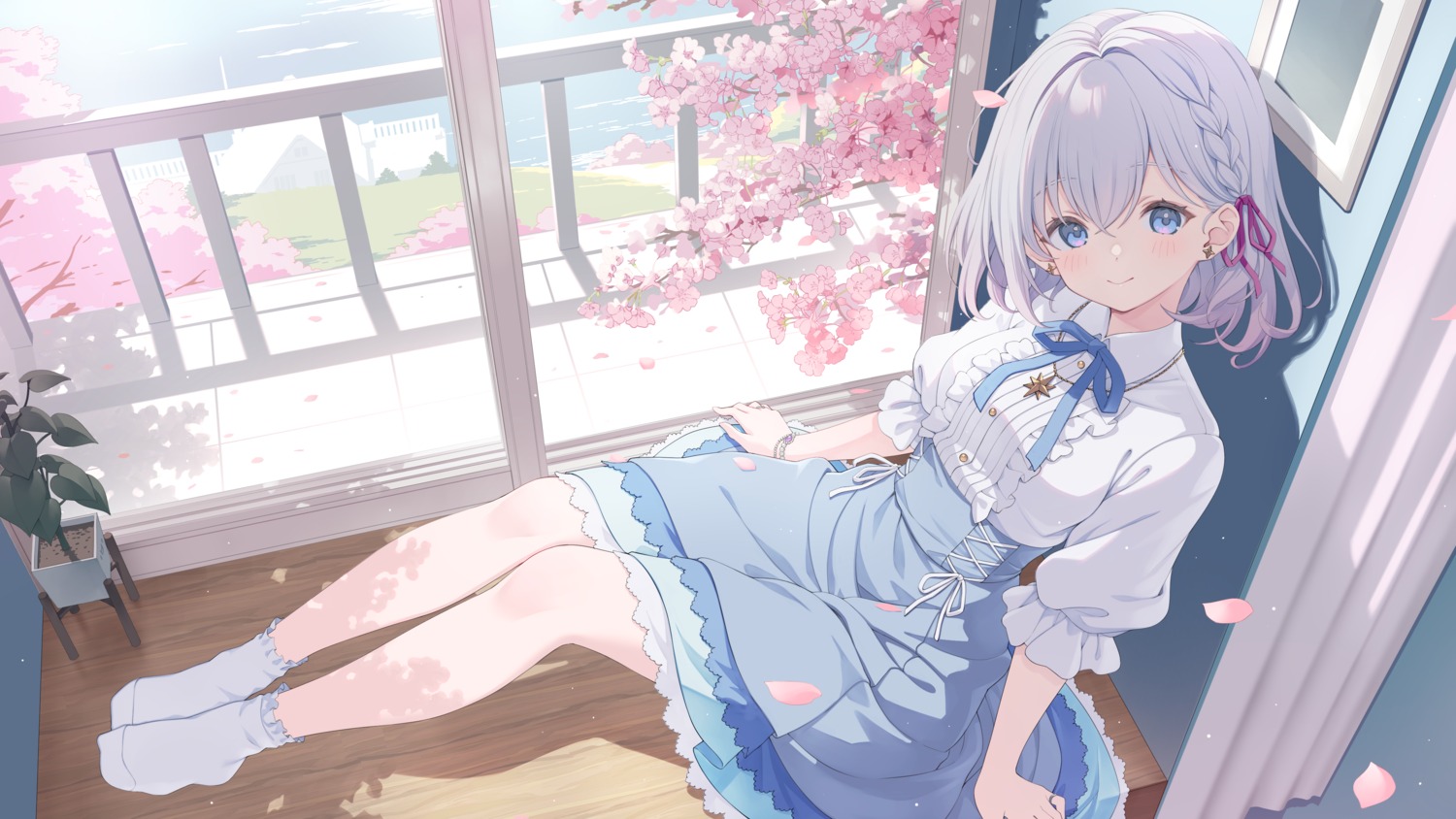 hagimiya_luna, indie_virtual_youtuber, wallpaper, yoshino_ryou