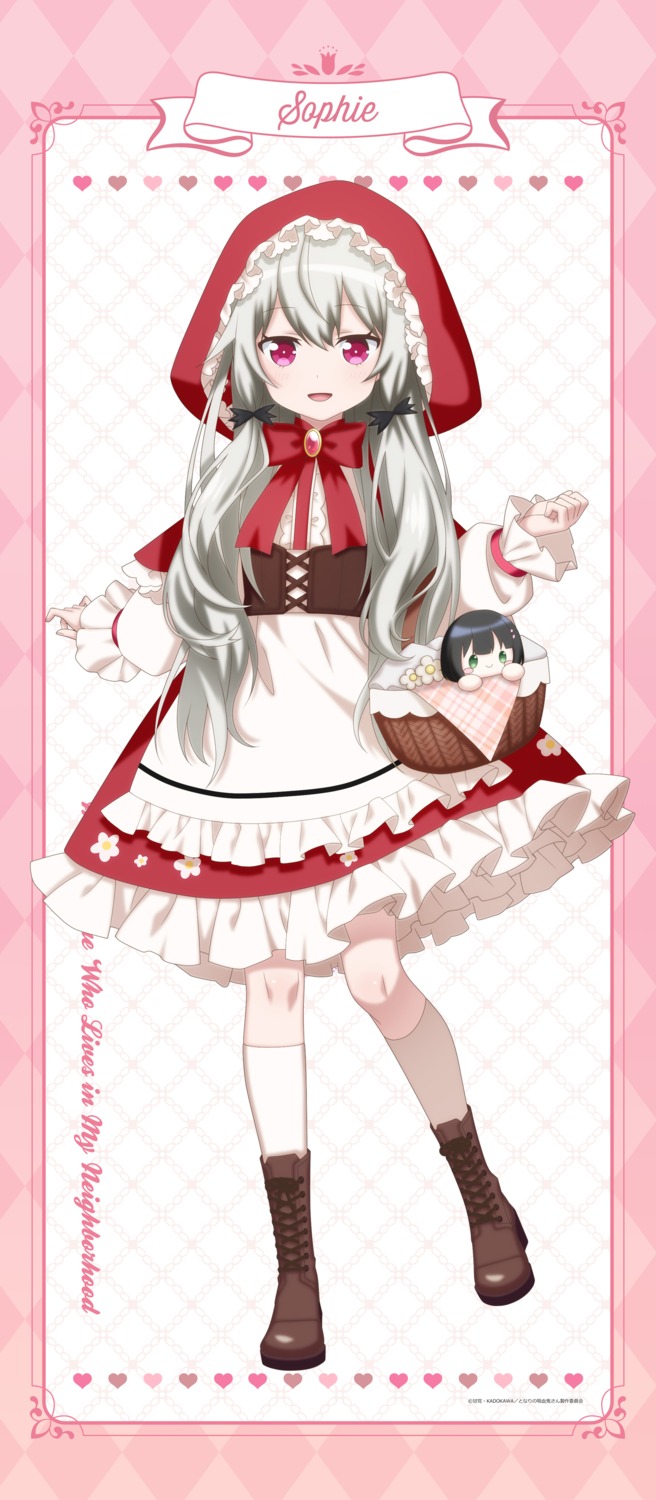amano_akari, chibi, corset, cosplay, dress, little_red_riding_hood, little_red_riding_hood_(character), lolita_fashion