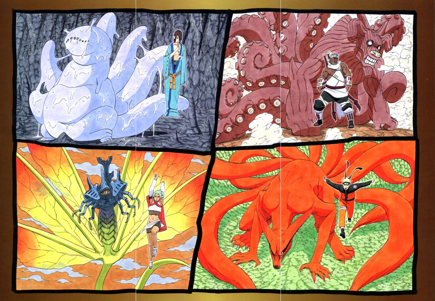 gap, killer_bee, kishimoto_masashi, naruto, uzumaki_naruto