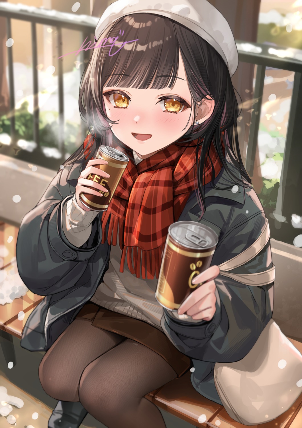 nima_(niru54), pantyhose, sweater