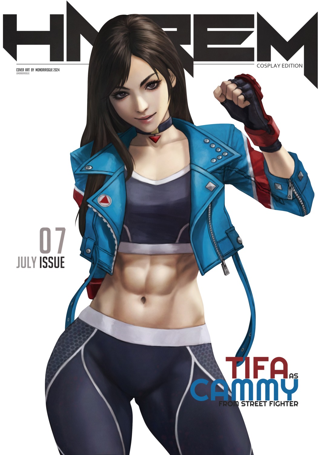 cammy_white, cosplay, final_fantasy, final_fantasy_vii, monori_rogue, street_fighter, street_fighter_vi, tifa_lockhart